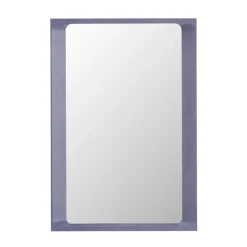 Muuto Arced mirror 80x55 cm, Light lilac Purple Sale