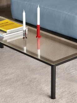 HAY Arcs candle stick 9 cm, Mirror Silver-coloured Discount