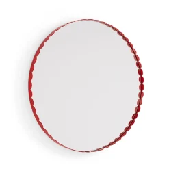 HAY Arcs Mirror mirror Ø60 cm, Red Outlet