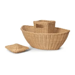 Ferm Living Ark woven basket, Natural Brown Sale