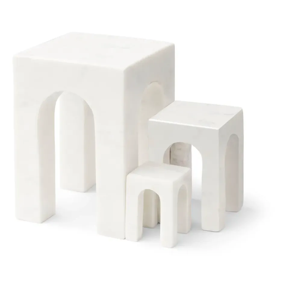 Gejst Arkis book end 3 pieces, White Online