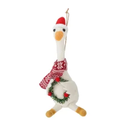 Bloomingville Arlo Christmas pendant 22 cm, White Sale
