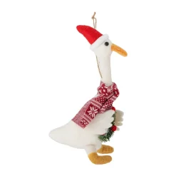 Bloomingville Arlo Christmas pendant 22 cm, White Sale