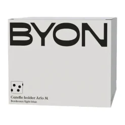 Byon Arlo lantern M Ø15 cm, Wine red-light blue RedBlue Sale