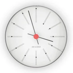 Arne Jacobsen Clocks Arne Jacobsen Bankers wall clock, Ø 120 mm White Best