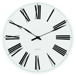 Arne Jacobsen Clocks Arne Jacobsen Roman wall clock, Ø 29 cm BlackWhite Best