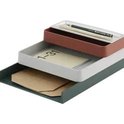 Muuto Arrange Desktop lid 8x24 cm, aluminum Grey Sale