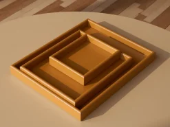 Montana Arrange tray large 35.3x44.1 cm, Amber Orange Clearance