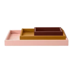 Montana Arrange tray set 3 parts, Masala-amber-ruby BrownPinkOrange Discount