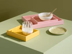 Montana Arrange tray small 17.3x21.4 cm, Ruby Pink Best