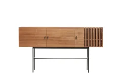 Woud Array side table, 180 cm, Walnut Brown Online