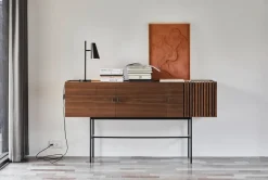 Woud Array side table, 180 cm, Walnut Brown Online