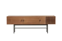 Woud Array side table, low, 150 cm, Walnut Brown Discount