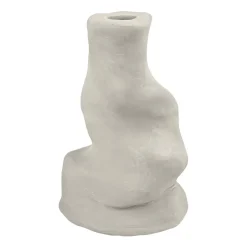 Mette Ditmer Art Piece Liquid candlestick small, Sand Beige Clearance