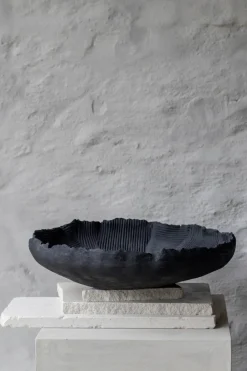 Mette Ditmer Art piece patch bowl Ø35 cm, Black Discount