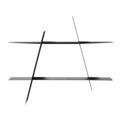 Andersen Furniture A-Shelf wall shelf Large 78x12x67 cm, Black Best