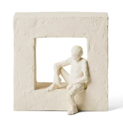 Kähler Astro sculpture, Cancer White Hot