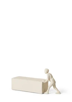 Kähler Astro sculpture, Taurus White Sale
