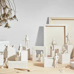 Kähler Astro sculpture, Virgo White Outlet