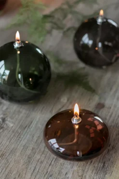 Mette Ditmer Aura oil lamp small, Brown Online