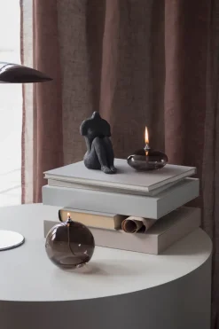 Mette Ditmer Aura oil lamp small, Smoke Grey Discount