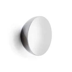 New Works Aura wall mirror large, Stainless steel Silver-coloured Sale