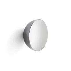 New Works Aura wall mirror small, Stainless steel Silver-coloured Sale