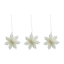 Watt & Veke Aurora Christmas decoration 3-pack, White-brown WhiteBrown Discount