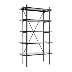MUUBS Austin free standing shelf 90x160 cm, Black Discount