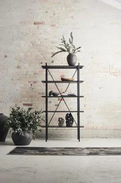 MUUBS Austin free standing shelf 90x160 cm, Black Discount