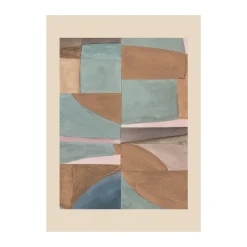 Paper Collective Autumn Forms 03 poster, 50x70 cm BlueBrown Outlet