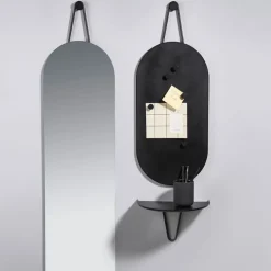Zone Denmark A-Wall Mirror, , large Black Outlet