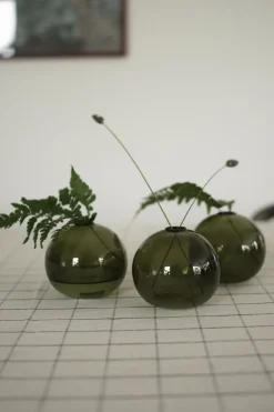DBKD Ball vase Ø10 cm, Green New