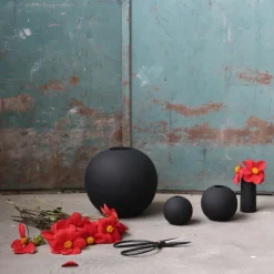 Cooee Design Ball vase , 10 cm Black Discount