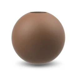 Cooee Design Ball vase coconut, 20 cm Brown