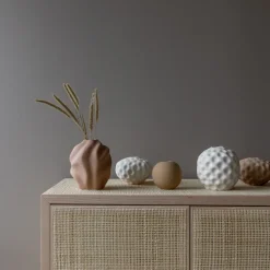 Cooee Design Ball vase peanut, 10 cm Beige New