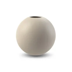 Cooee Design Ball vase sand, 10 cm Beige New