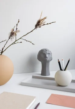 Cooee Design Ball vase sand, 10 cm Beige New
