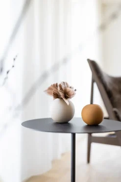 Cooee Design Ball vase sand, 10 cm Beige New