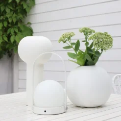 Cooee Design Ball vase , 20 cm White Outlet