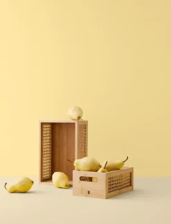 RIG-TIG Bamboo box storage box 20x30 cm, Bamboo Beige