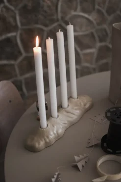DBKD Base advent candle holder, Beige New