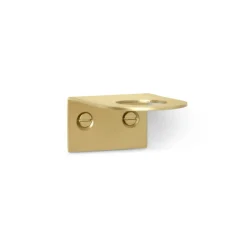 Ferm Living Basho wall hanger, brass Gold-coloured Clearance