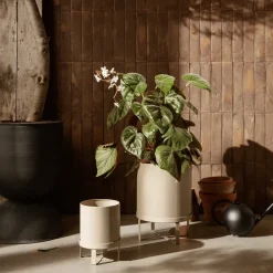 Ferm Living Bau flower pot large Ø28 cm, cashmere Beige Hot