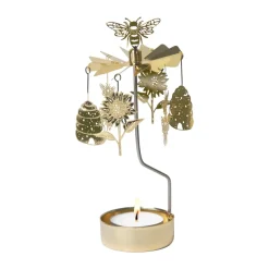 Pluto Design Bee Mine angel chime, Gold Gold-coloured Discount