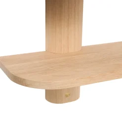 Andersen Furniture Bend wall shelf, Oak, 50x18x40 cm Beige New