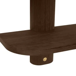 Andersen Furniture Bend wall shelf, Smoked Oiled Oak, 50x18x40 cm Brown Sale