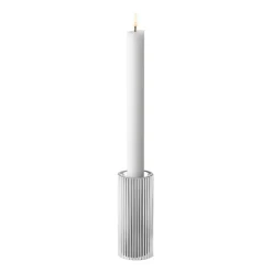 Georg Jensen Bernadotte candle sticks 3 pieces, Stainless steel Silver-coloured Sale