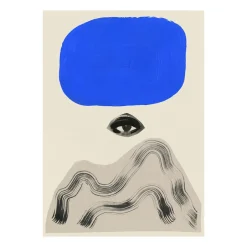 Paper Collective Between Mountain & Sky poster, 50x70 cm BlackRed Outlet