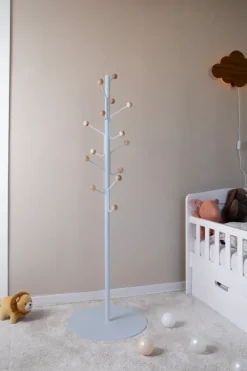 Maze Bill Floor junior coat rack, Pigeon Blue